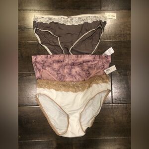 BNWT Bundle of 3 Some panties